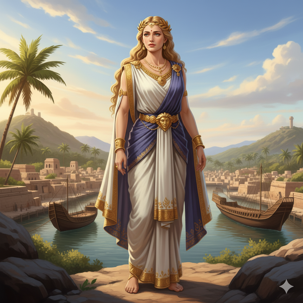 Portrait of Yavana Rani